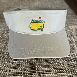 NWT 2024 Masters visor, tan. One Size